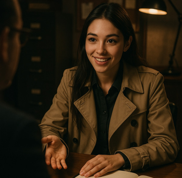 여탐정이 흥신소 의뢰비용 상담을 안내하는 모습